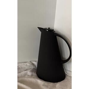 Corning Thermique Carafe Coffee Thermos Modern Space-Age Design Matte Black